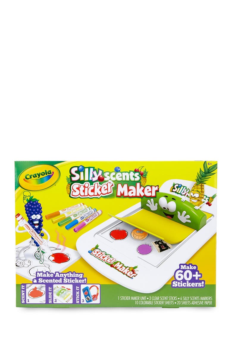 CRAYOLA Silly Scents Sticker Maker, Alternate, color,