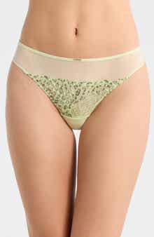 Legend Embroidered Tulle Thong