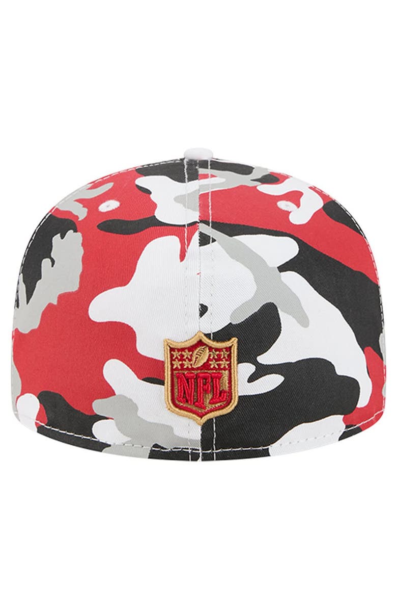 New Era Men's New Era Scarlet/Black San Francisco 49ers 59FIFTY Fitted Hat, Alternate, color, Scarlet