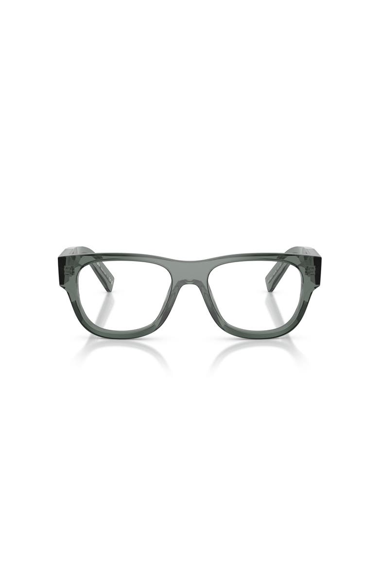 51mm Square optical glasses, Alternate, color, Grey