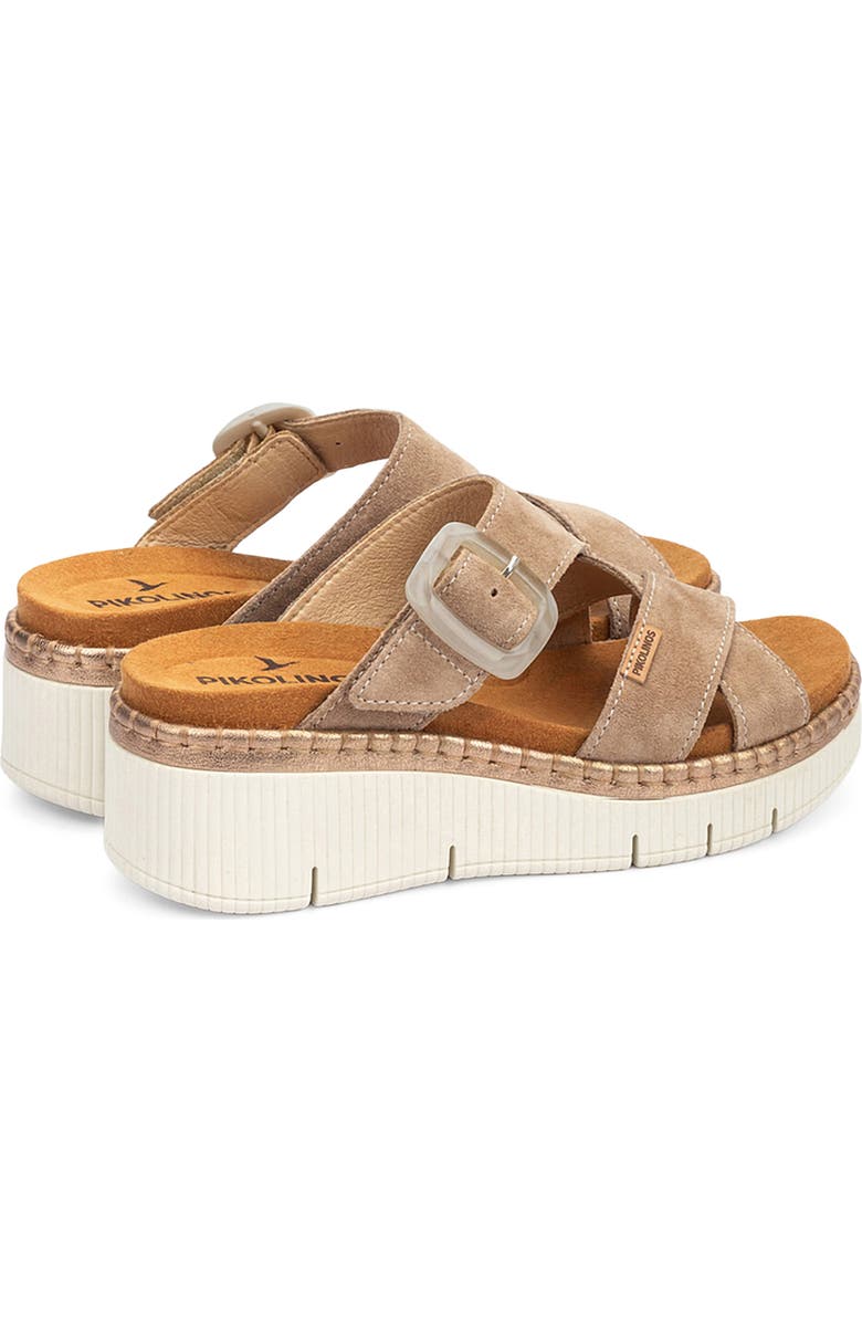 PIKOLINOS Gomera Wedge Sandal, Alternate, color, Desert