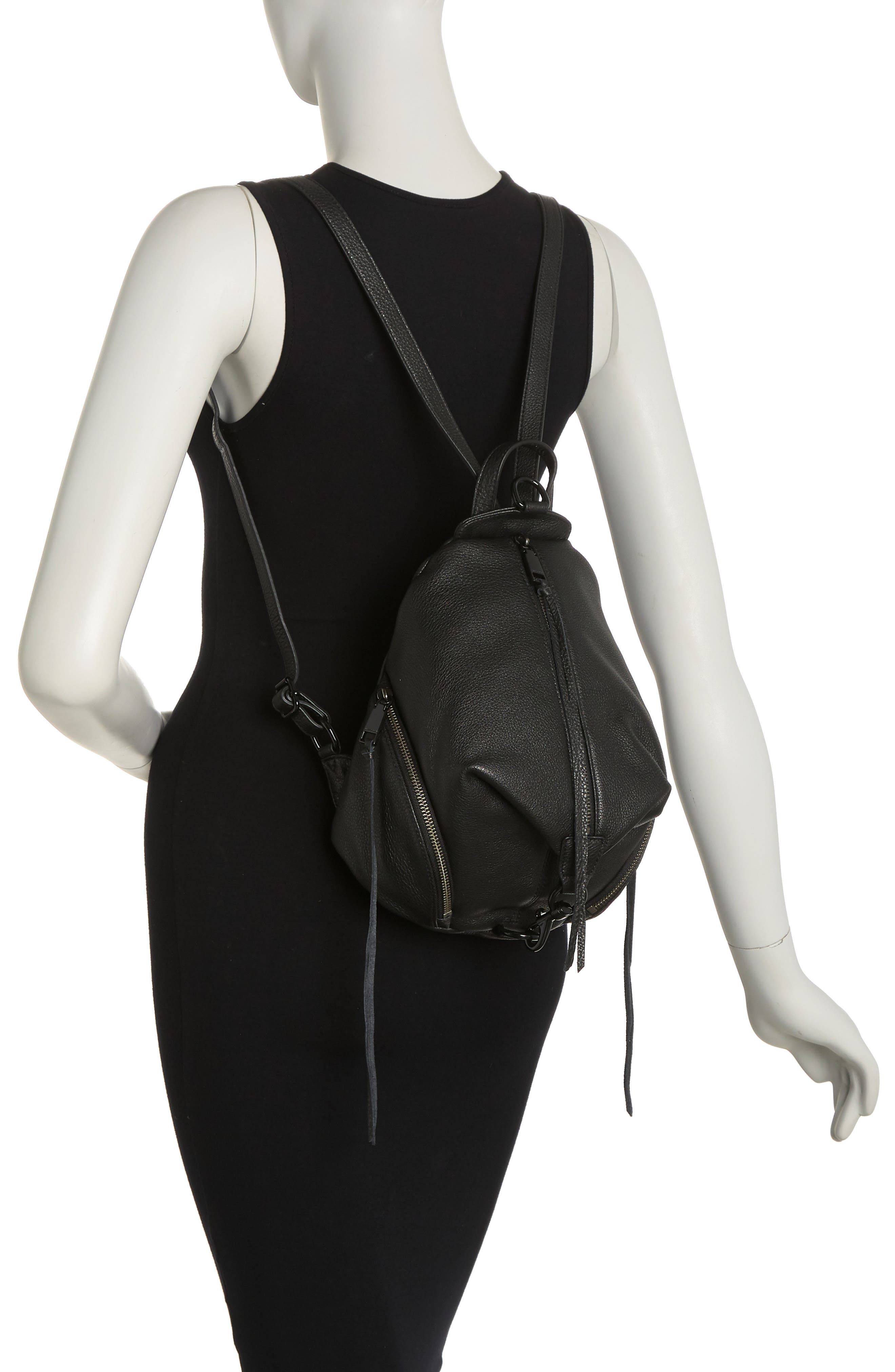 Rebecca Minkoff Julian Medium Backpack, Alternate, color, 