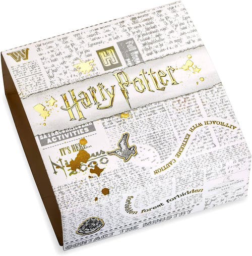 Harry Potter Deathly Hallows And Lightning Bolt Studs Earrings, 3-pack In Metallic