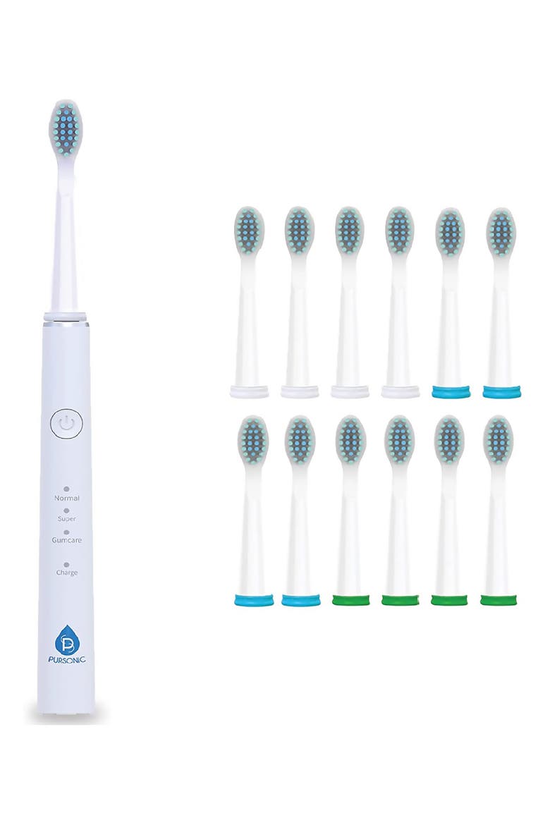 USB Rechargeable Electric Toothbrush, Alternate, color, WHITE