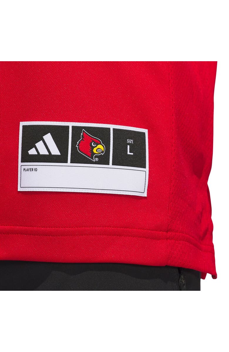 adidas Men's adidas #24 Red Louisville Cardinals Alternate Premier Strategy Jersey, Alternate, color, Red