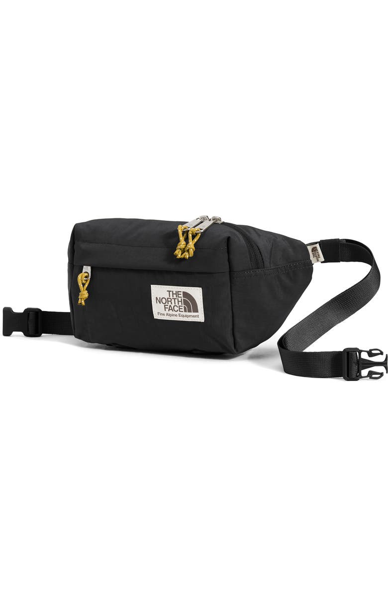 The North Face Berkeley Lumbar Water Repellent Recycled Nylon Belt Bag, Main, color,