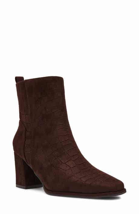 Koi Croc Embossed Bootie
