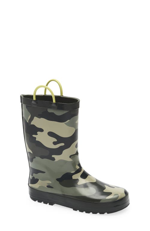 Tucker + Tate Kids' Puddle Rain Boot In Green