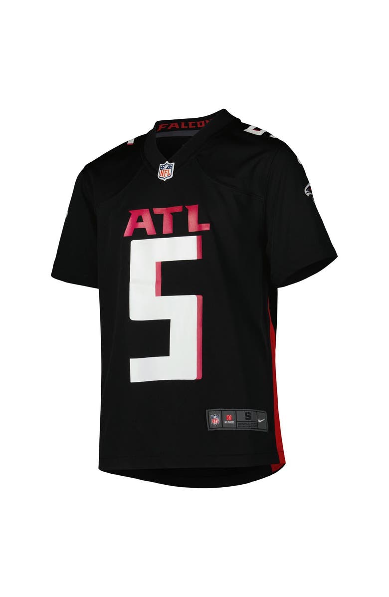 Nike Youth Nike Drake London Black Atlanta Falcons Game Jersey, Alternate, color, Black