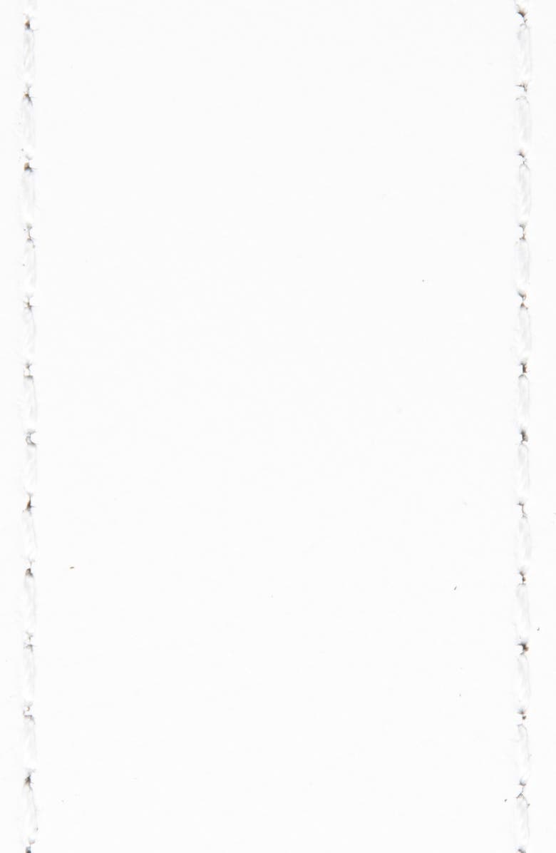 Nike 'Core' Reversible Leather Belt, Alternate, color, White/ Black