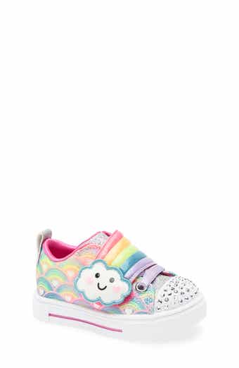 SKECHERS Kids' Butterfly Light Up Sneaker