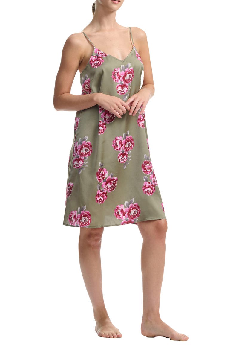Print Chemise, Alternate, color, AMOUR FLORAL