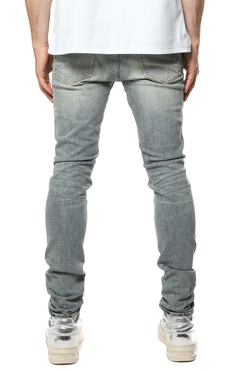 PURPLE BRAND Electric Skinny Jeans, Alternate, color, Grey Indigo