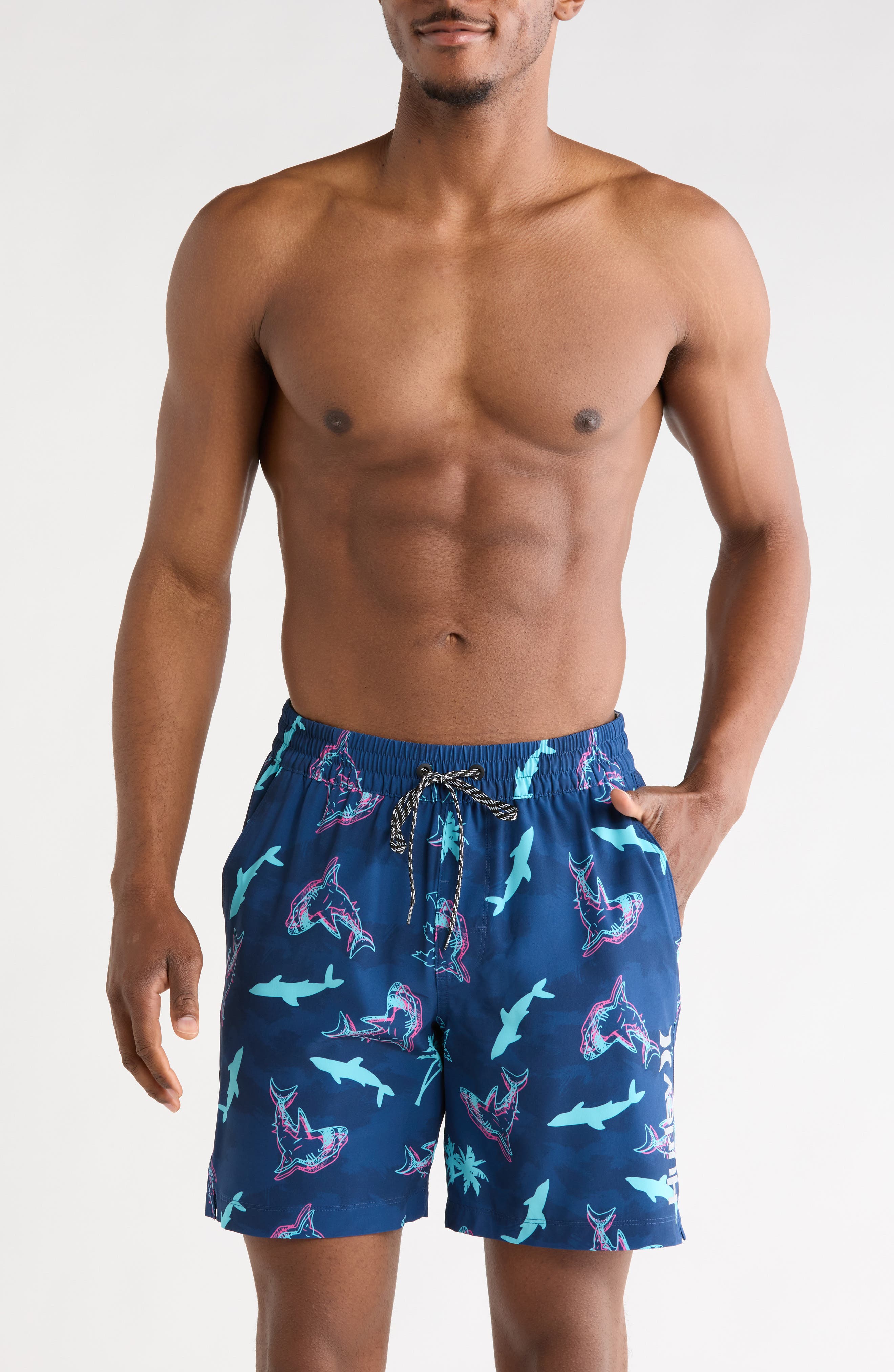 Hurley Shark Wave Volley Swim Shorts