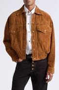 Versace Suede Blouson Leather Jacket