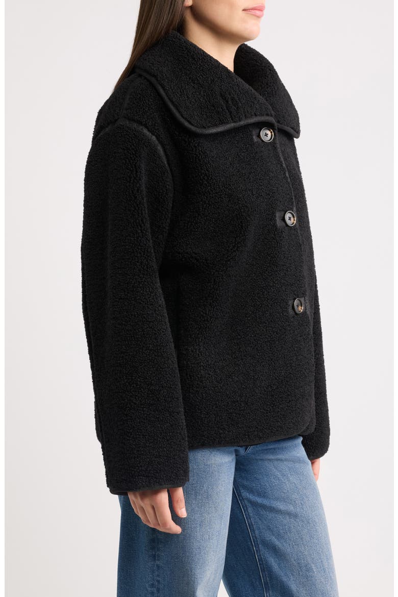 Fleece Jacket, Alternate, color, BLACKBLACK
