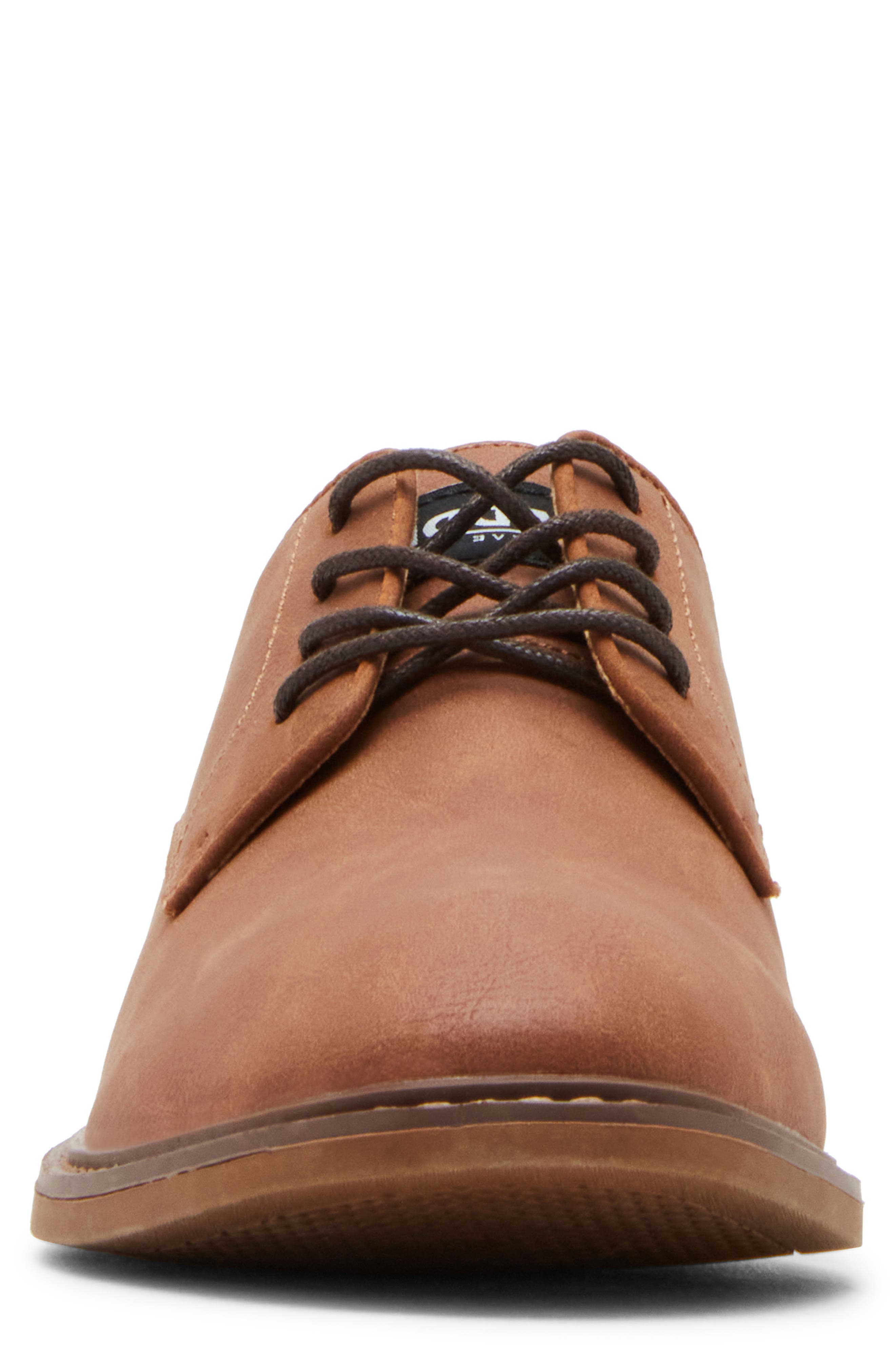 Eilkker Plain Toe Derby, Alternate, color, COGNAC SUEDE