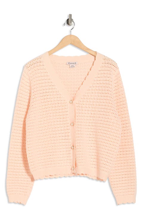 Open Stitch Cardigan