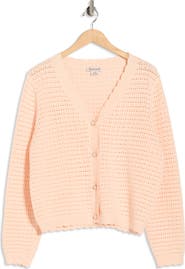 Nanette Lepore Open Stitch Cardigan