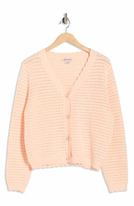 Nanette Lepore Open Stitch Cardigan