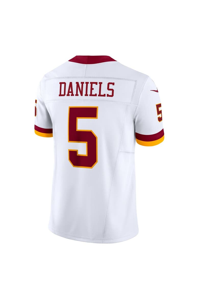 Men's Nike Jayden Daniels White Washington Commanders Vapor F.U.S.E. Limited Super Bowl Era Jersey, Alternate, color, White