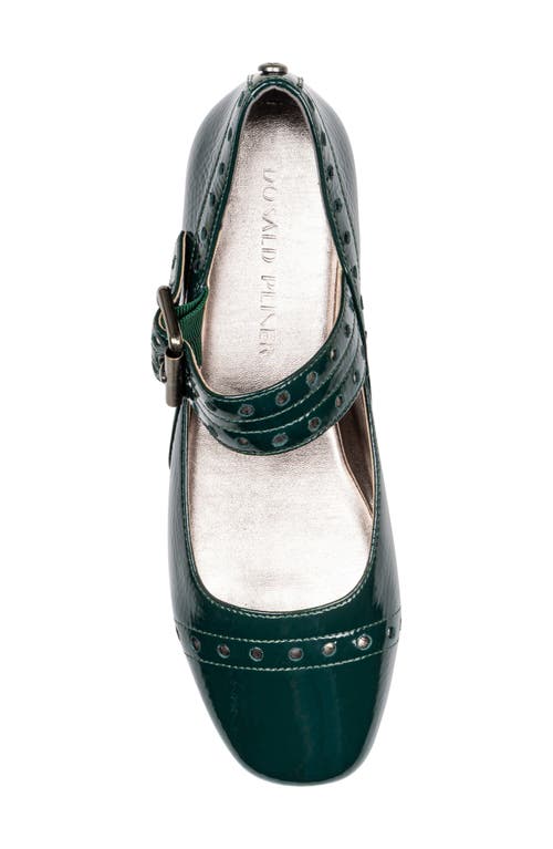 Donald Pliner Liane Mary Jane Flat In Green