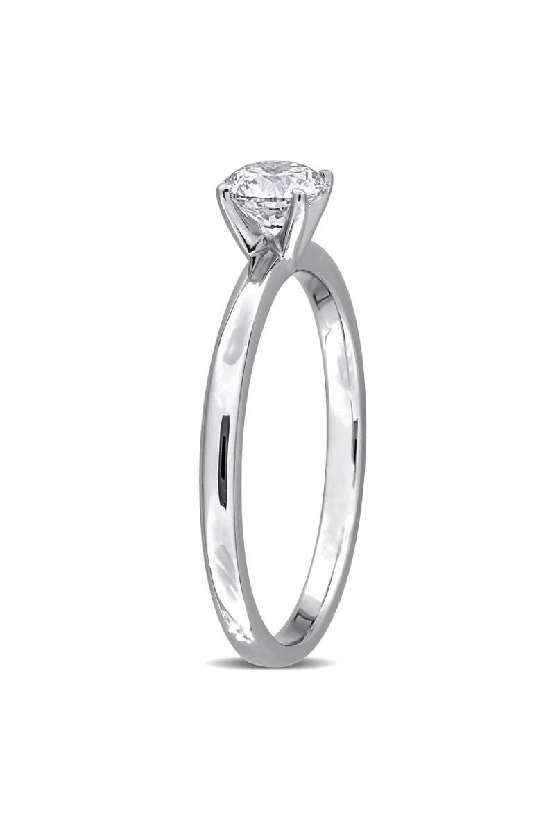 Julianna B. 1/2 CTW Lab-Grown Diamond Solitaire Ring 14k, Alternate, color, White Gold