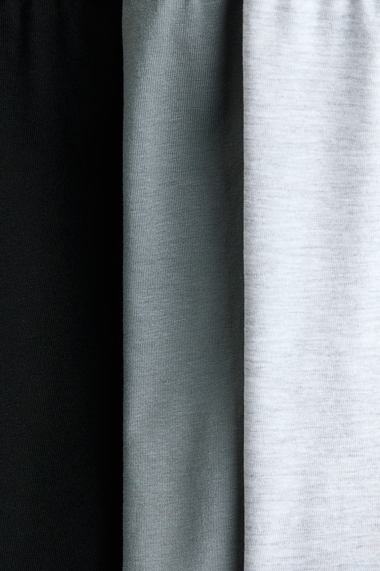 3-pack Cycling Shorts, Alternate, color, Gray/black