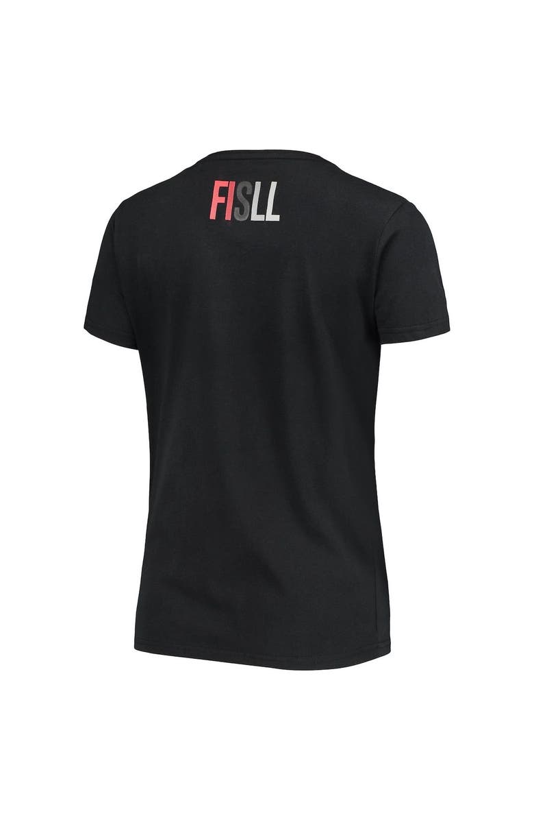 FISLL Women's FISLL Black Houston Rockets Social Justice Team T-Shirt, Alternate, color, 