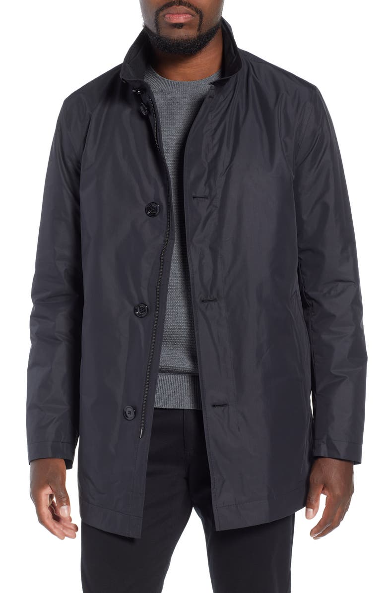 BOSS Carson Water Repellent Car Coat, Main, color,