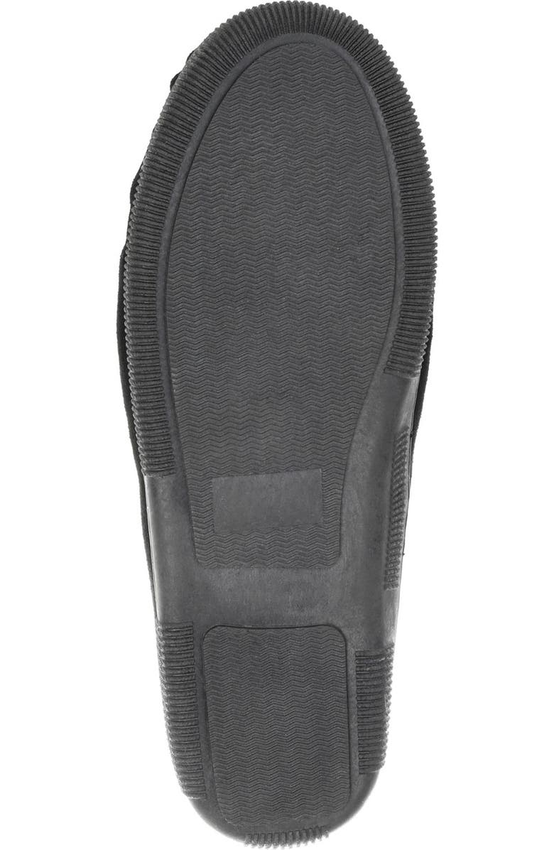 TERRITORY BOOTS Meander Genuine Shearling Lined Suede Loafer, Alternate, color,