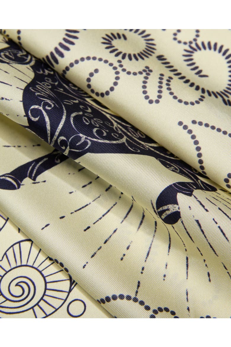 Equestrian Dreams Silk Bandana, Alternate, color, Beige