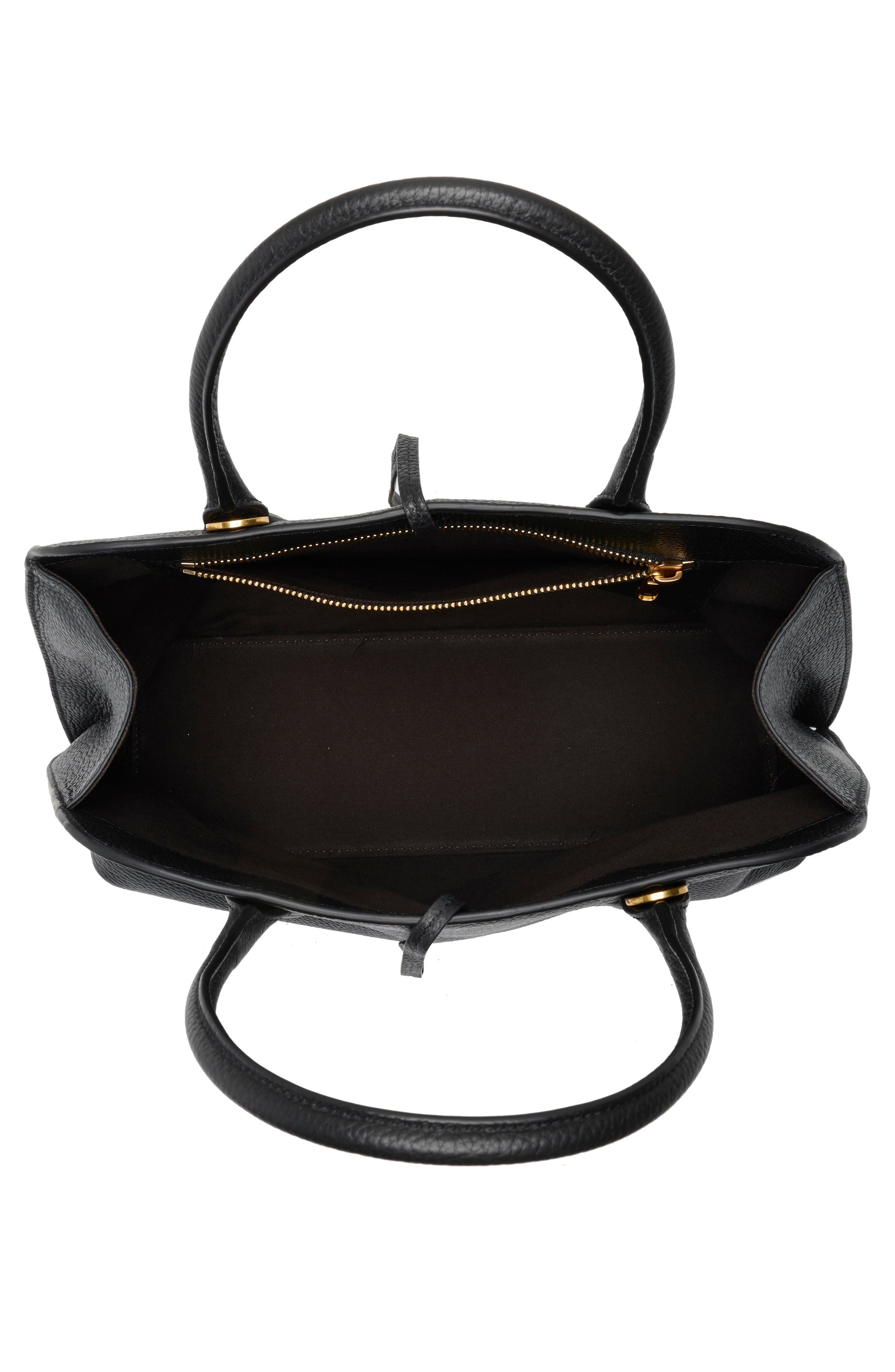 Vince Donna Medium Satchel, Alternate, color, Black