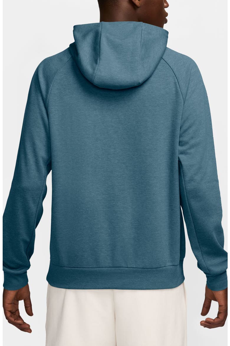 Primary Dri-FIT Hoodie, Alternate, color, SMOKEY BLUE/ HEATHER