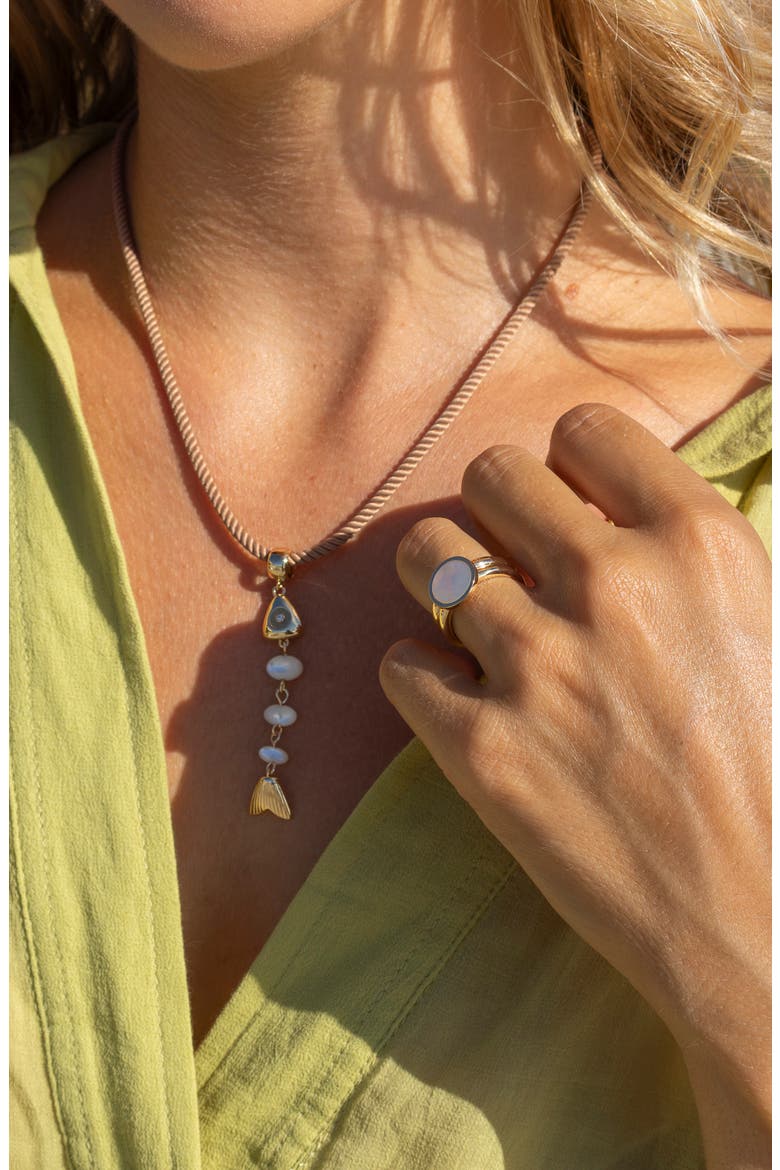 Svea Mother of Pearl Ring, Alternate, color, MOTHER OF PEARL
