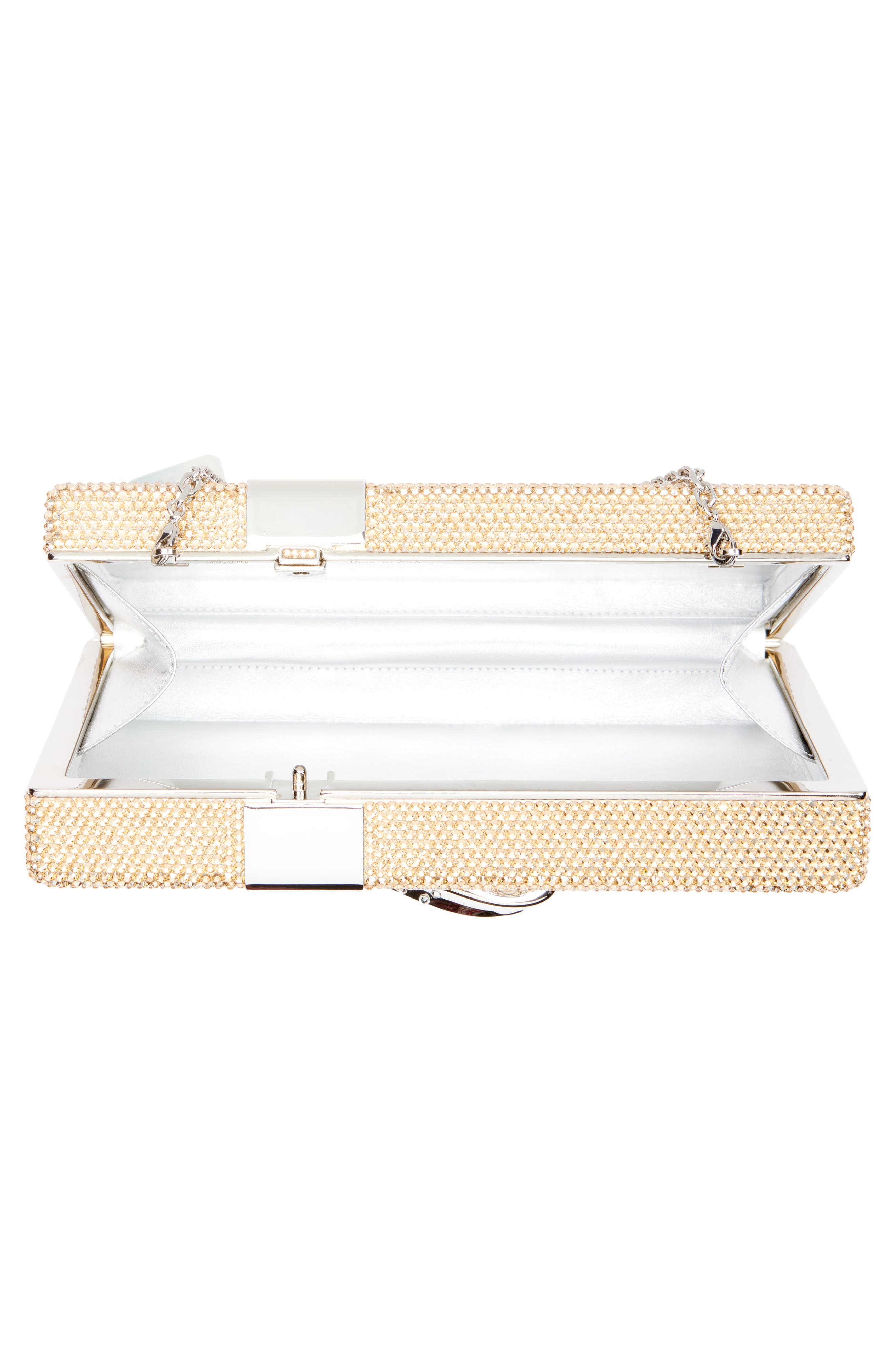 Judith Leiber Gift Box Clutch, Alternate, color, 