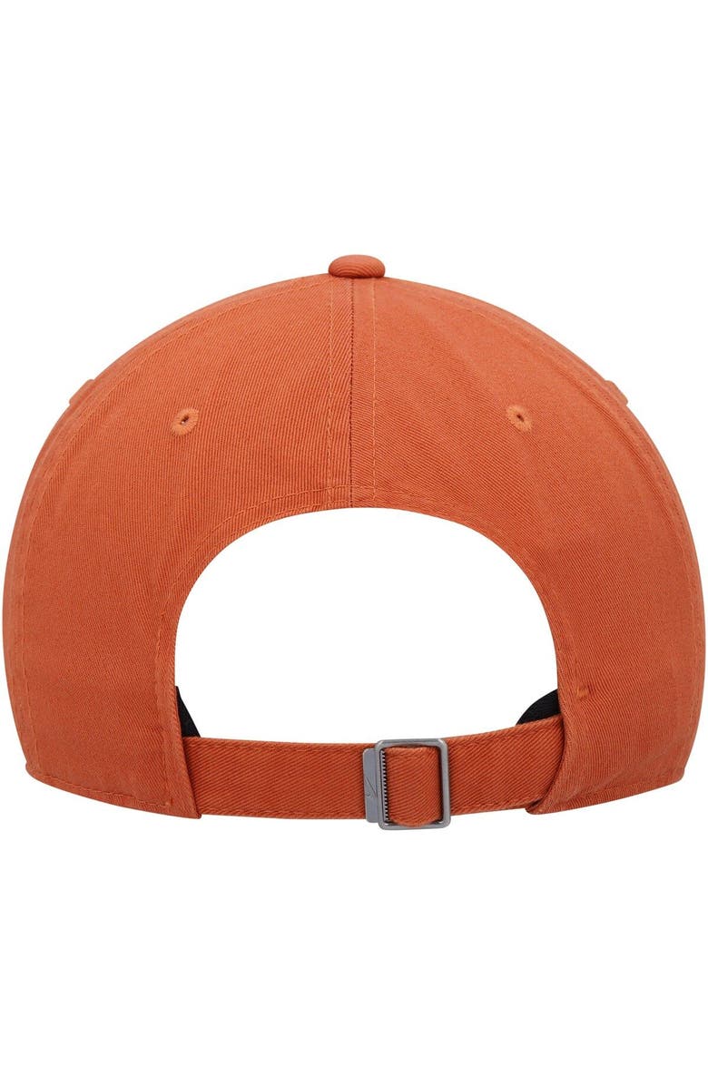 Nike Men's Nike Burnt Orange Texas Longhorns Heritage86 Logo Performance Adjustable Hat, Alternate, color,