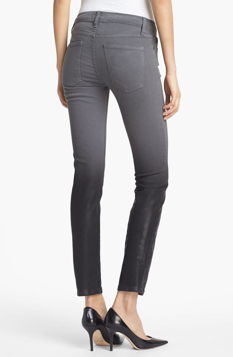 Current/Elliott 'The Stiletto' Coated Stretch Jeans, Alternate, color,