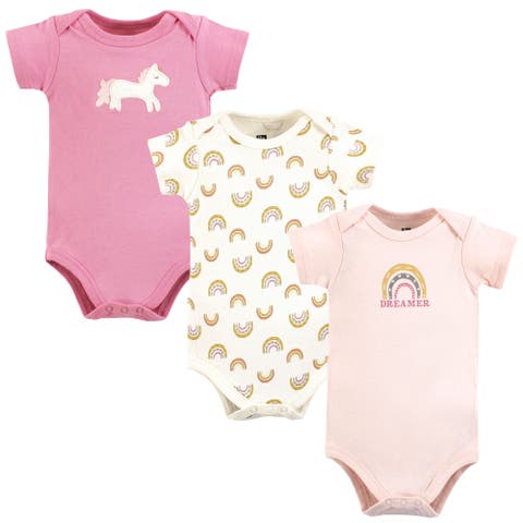 Comfortable All-Cotton Bodysuit 3Pk (Baby)