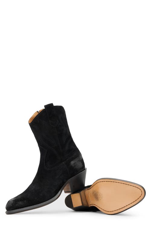 John Varvatos Wainwright Range Western Boot In Black