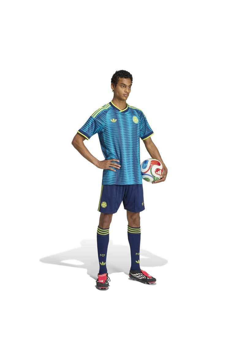Men's adidas Navy Colombia National Team 2026 Away Replica Shorts, Alternate, color, Navy