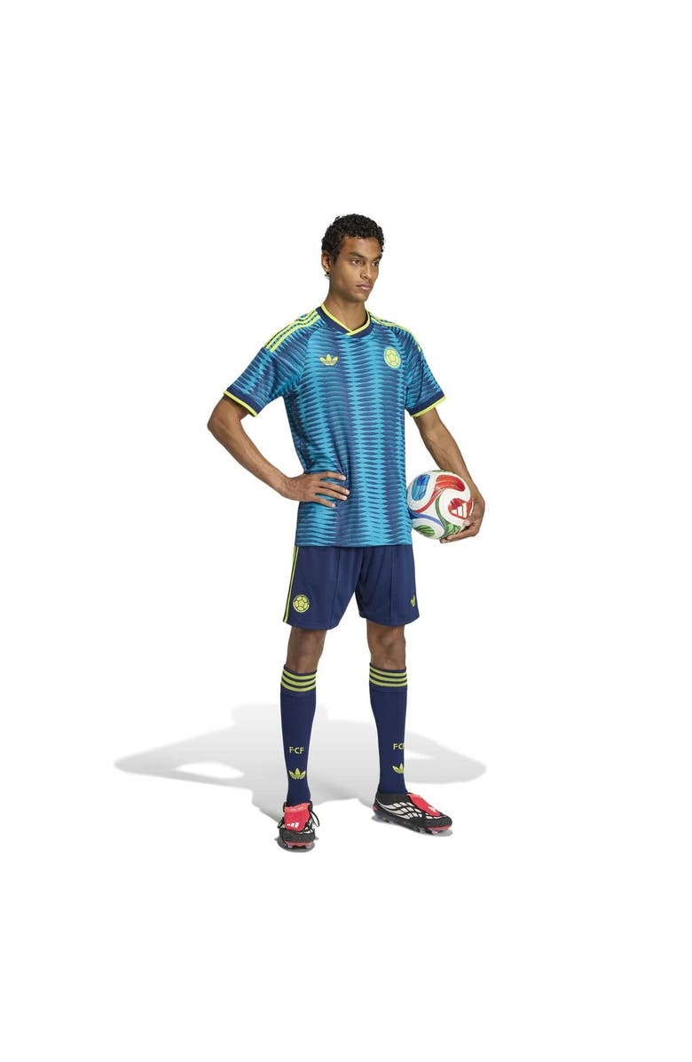 adidas Men's adidas Navy Colombia National Team 2026 Away Replica Shorts, Alternate, color, Navy