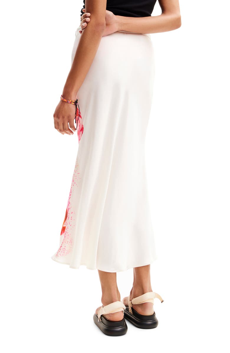 Desigual M. Christian Lacroix Orchid Midi Skirt, Alternate, color, 