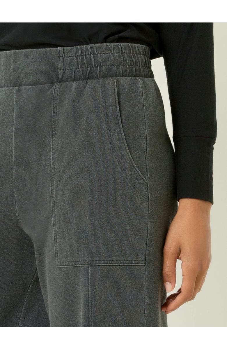 Single Stitch Oversized Wide Leg Pant, Alternate, color, Faded Black