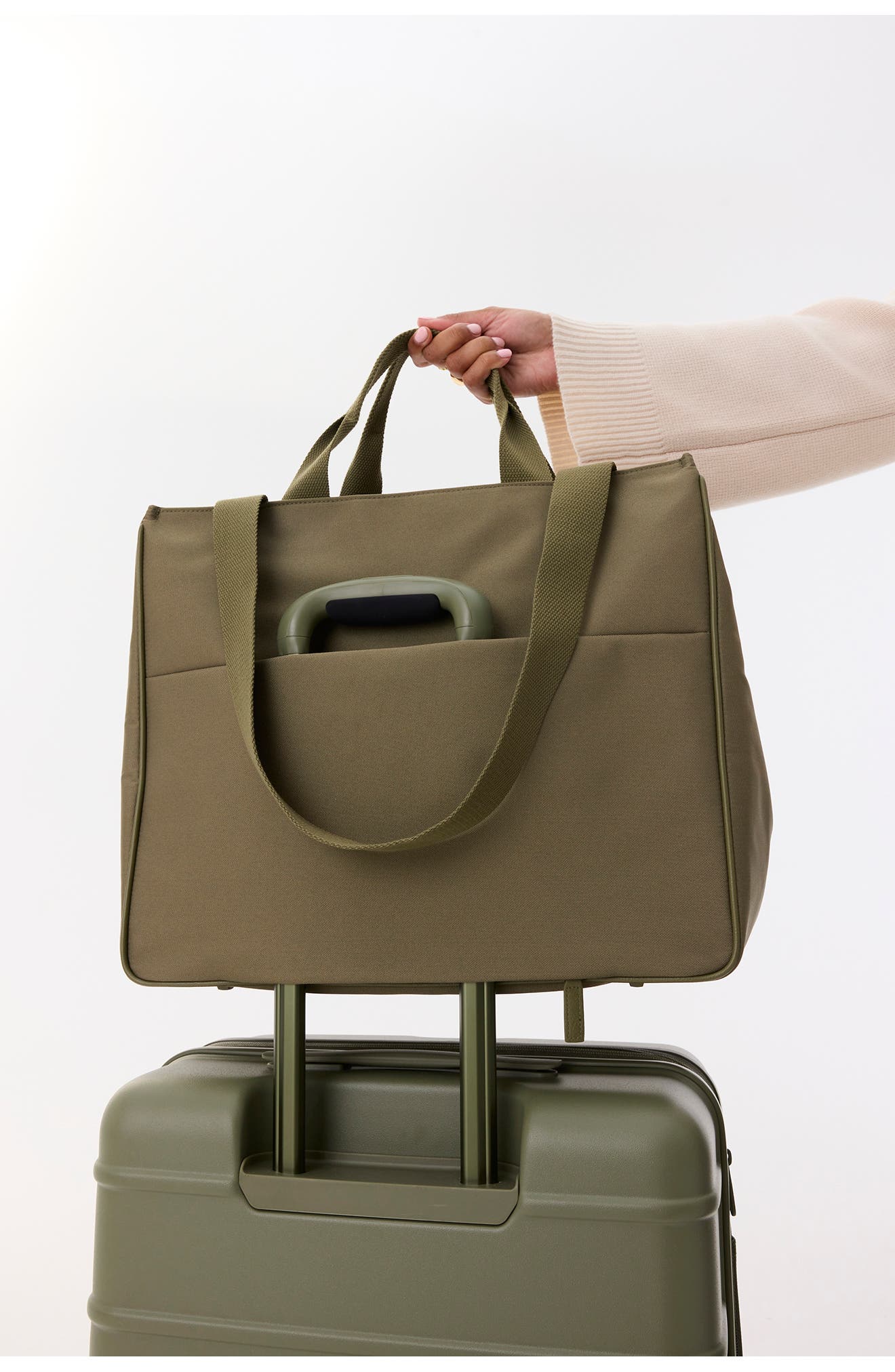 Béis The East/West Water Repellent Tote, Alternate, color, 