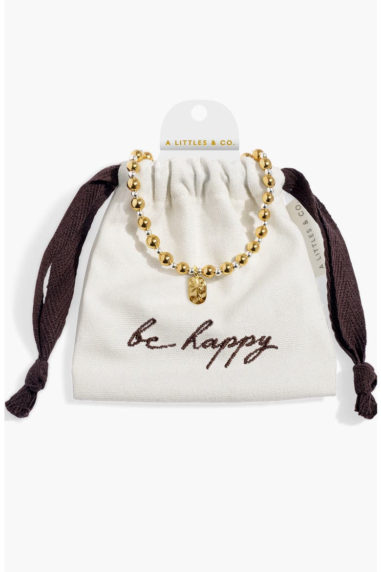Words To Treasure 'Be Happy' Bracelet, Main, color, Mixed
