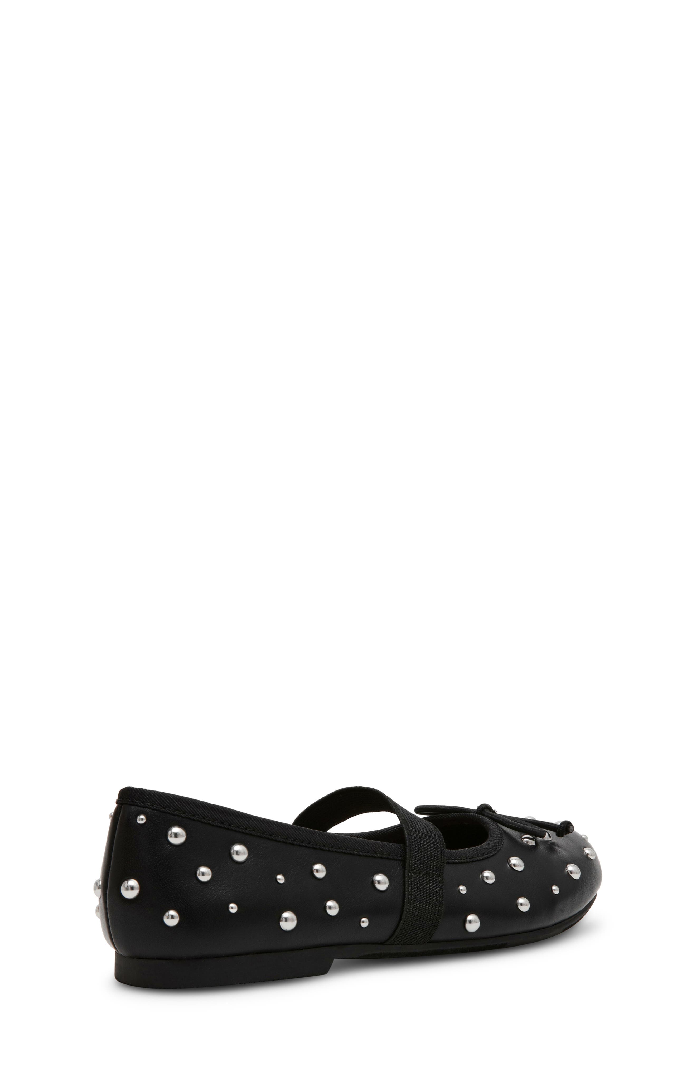 Kids' Mayla Mary Jane Flat, Alternate, color, BLACK
