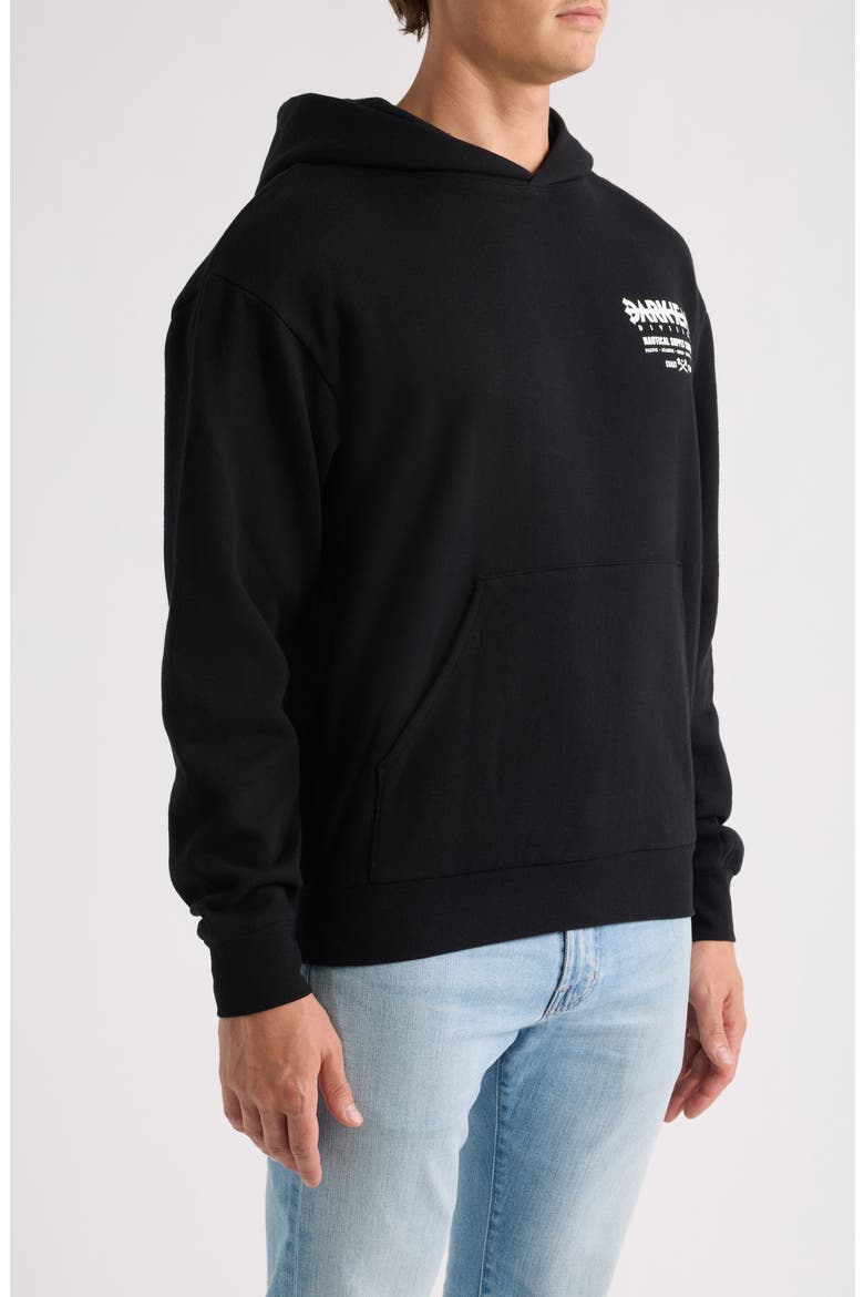 Worldwide Graphic Hoodie, Alternate, color, BLACK