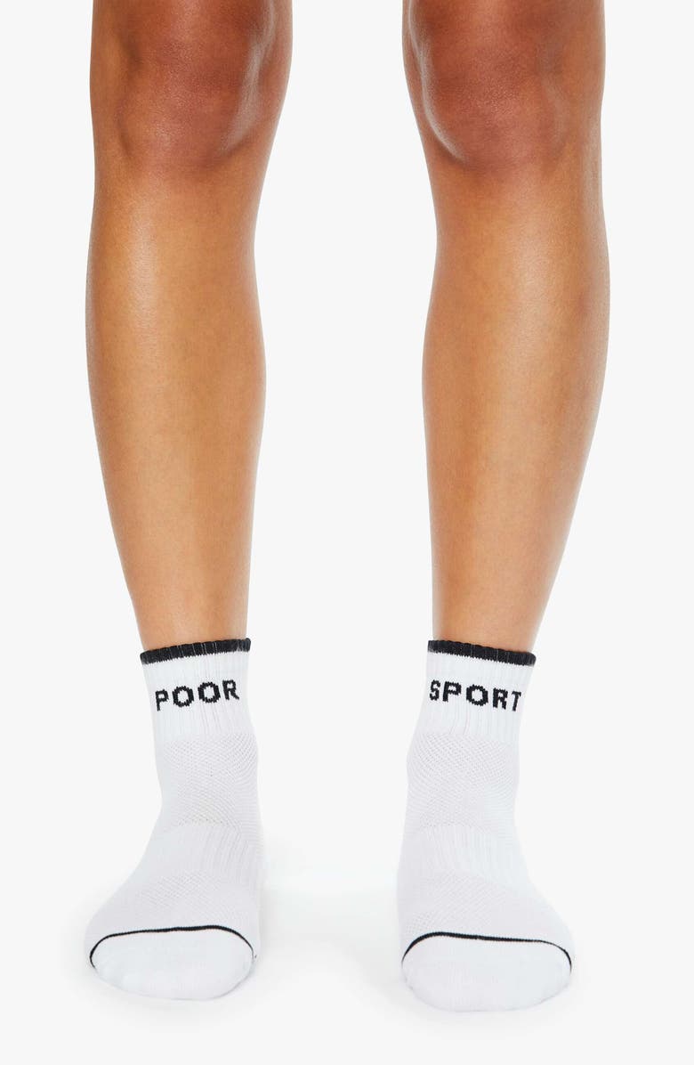 MOTHER Touché Baby Steps Ankle Socks, Main, color, Poor Sport