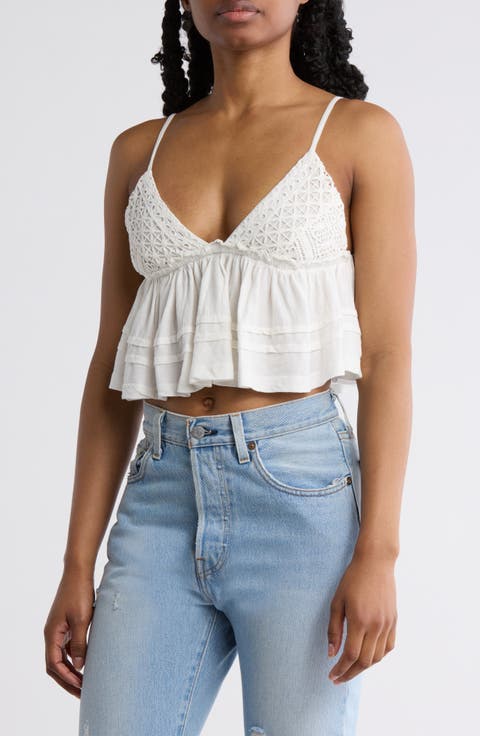 Bella Crop Babydoll Camisole